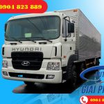 Xe tải Hyundai HD320 Thùng Kín 19 Tấn 4 Chân Nhập Khẩu